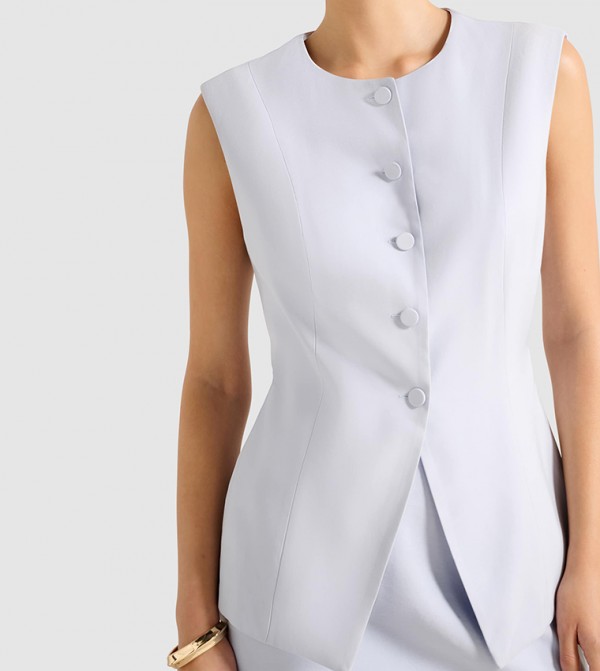 Forever New Forever New - Blue Waistcoats