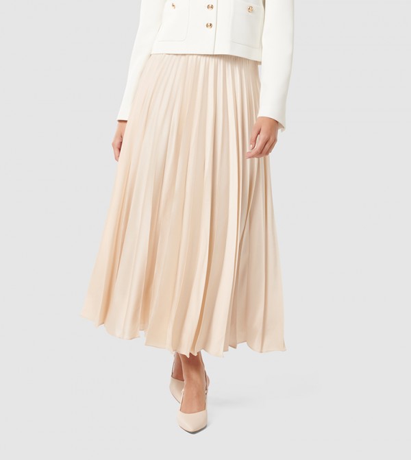 Forever New Forever New - Cream Midi Skirts