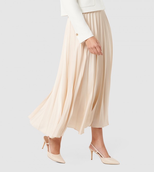Forever New Forever New - Cream Midi Skirts