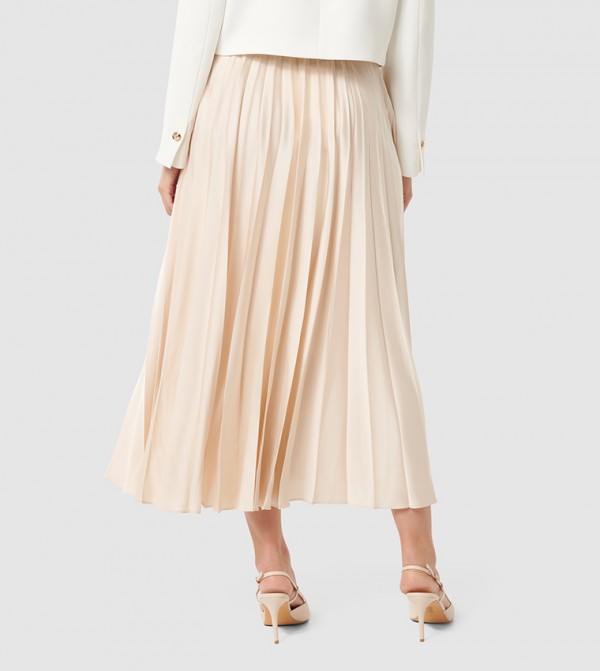 Forever New Forever New - Cream Midi Skirts