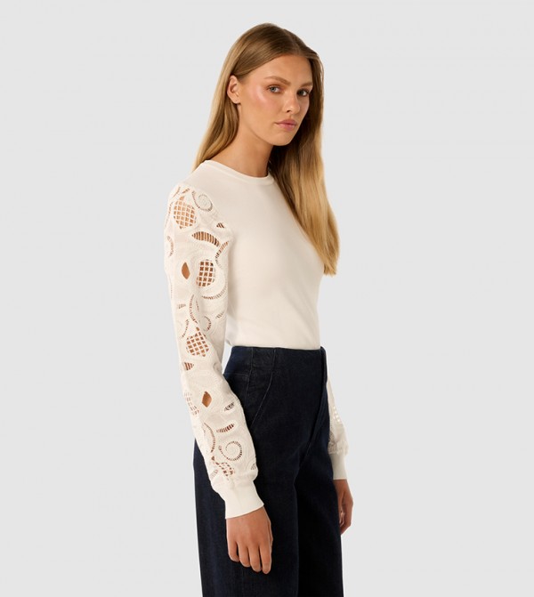 Forever New Forever New - Beige Casual Tops