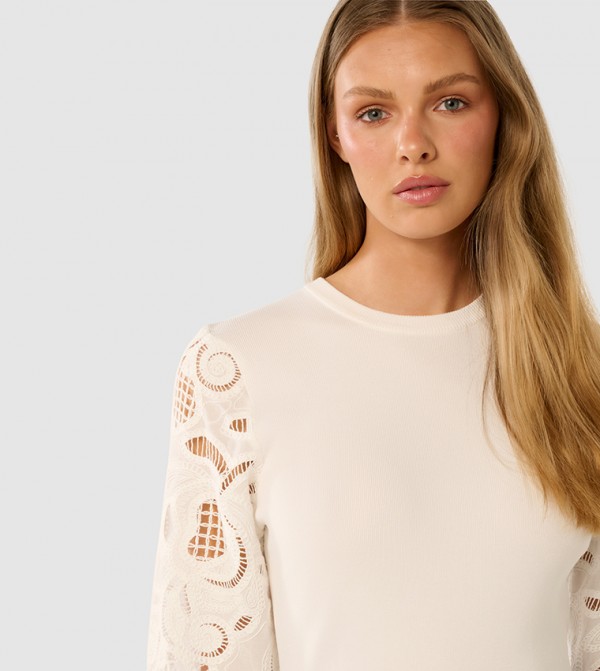 Forever New Forever New - Beige Casual Tops