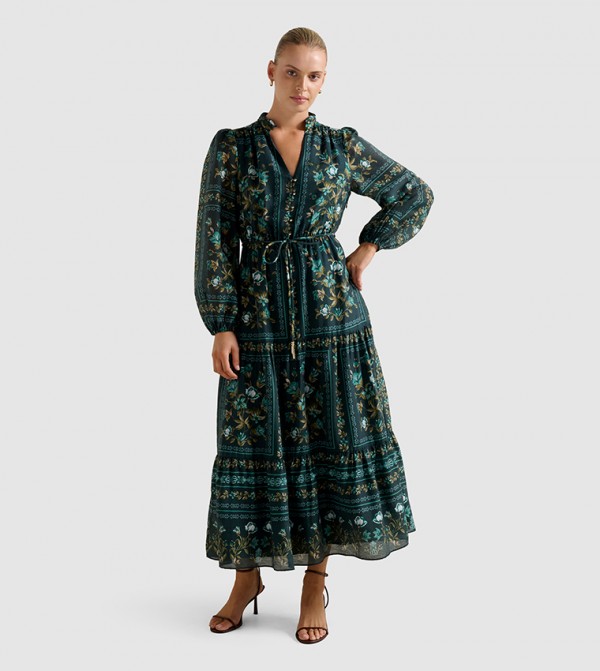 Forever New Forever New - Green Midi Dresses