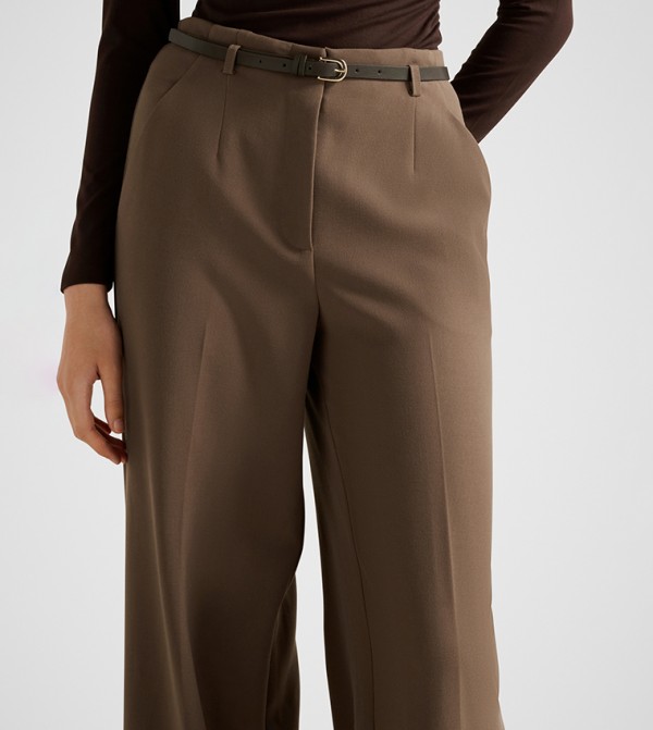 Forever New Forever New - Brown Formal Pants