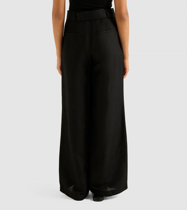 Forever New  Formal Pants - Black Formal Pants