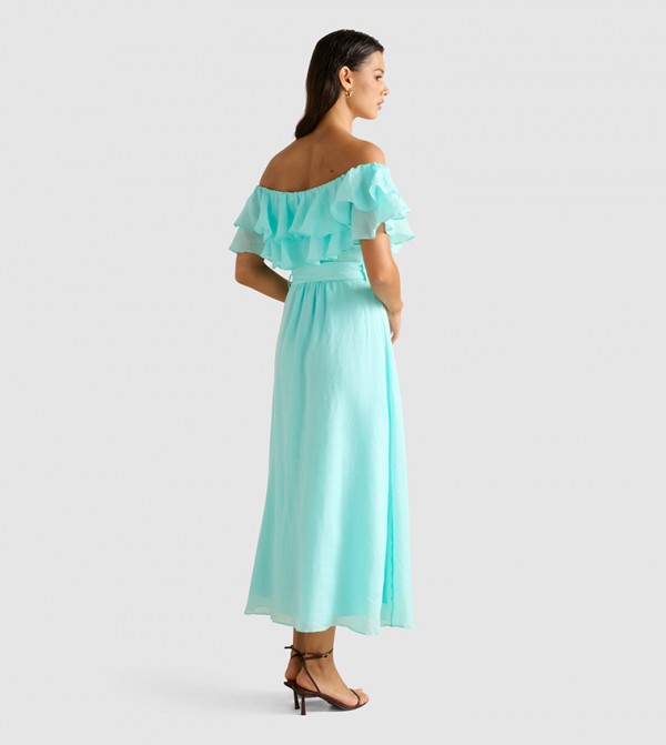 Forever New  Midi Dresses - Blue Midi Dresses