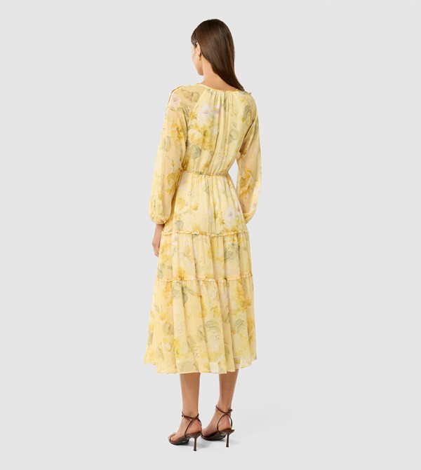 Forever New  Clothing - Yellow Midi Dresses