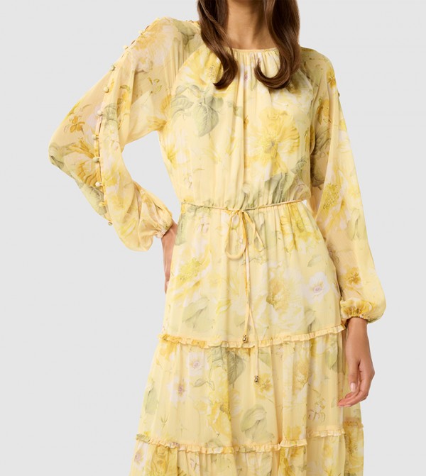 Forever New  Clothing - Yellow Midi Dresses