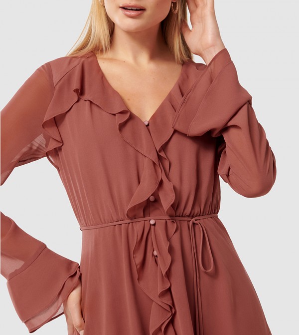 Forever New  Mini Dresses - Red Casual Dresses