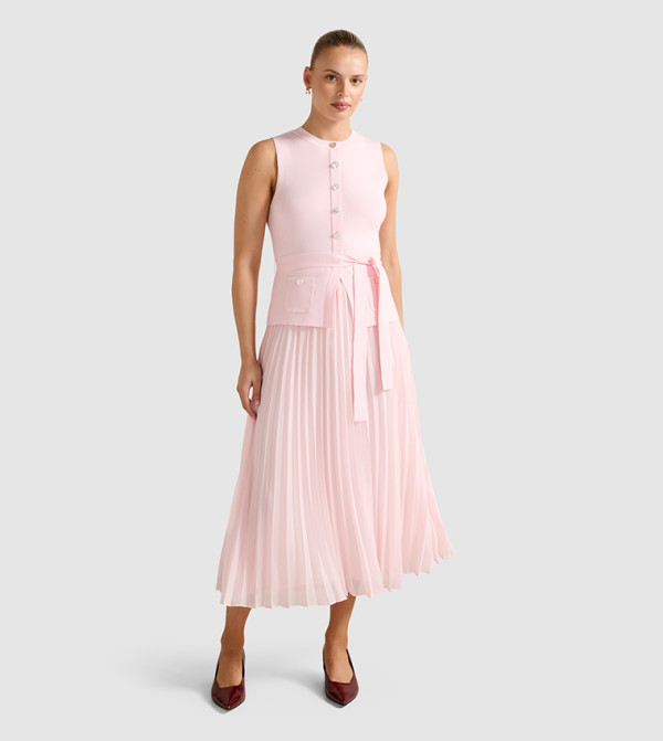 Forever New Forever New - Pink Midi Dresses