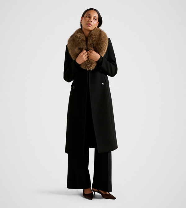 فوريفر نيو جاكيتات ومعاطف - أسود معاطف