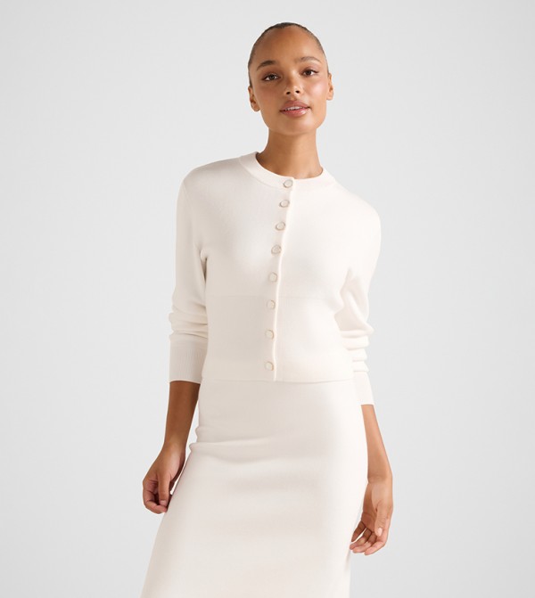 Forever New Forever New - Cream Cardigans