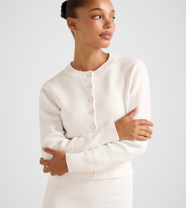 Forever New Forever New - Cream Cardigans