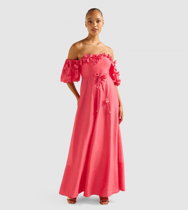 فوريفر نيو  - وردي Maxi Dresses
