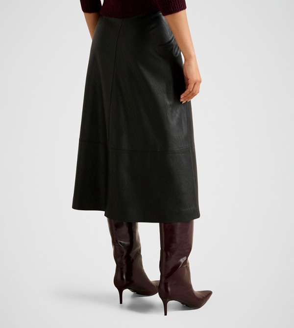 فوريفر نيو  تنانير - أسود Midi Skirts