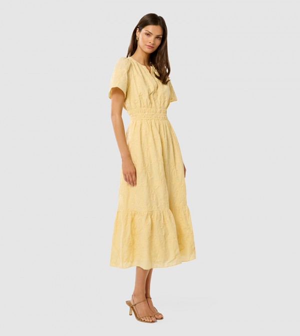 Forever New Forever New - Yellow Midi Dresses