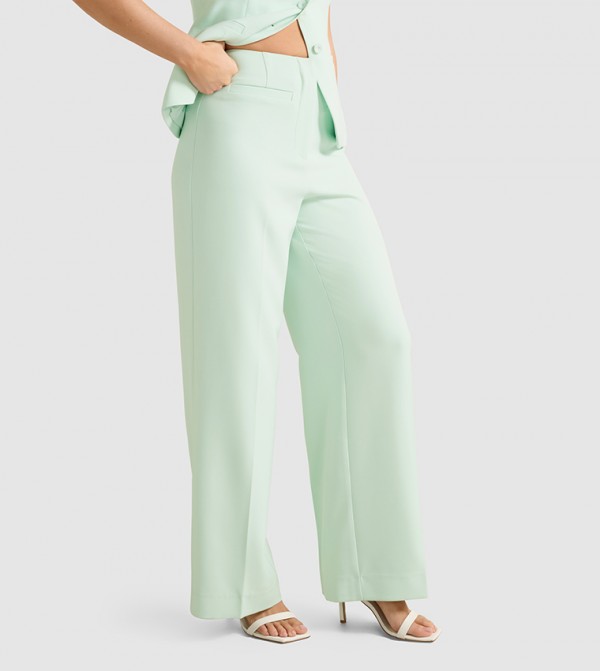 Forever New Forever New - Green Formal Pants
