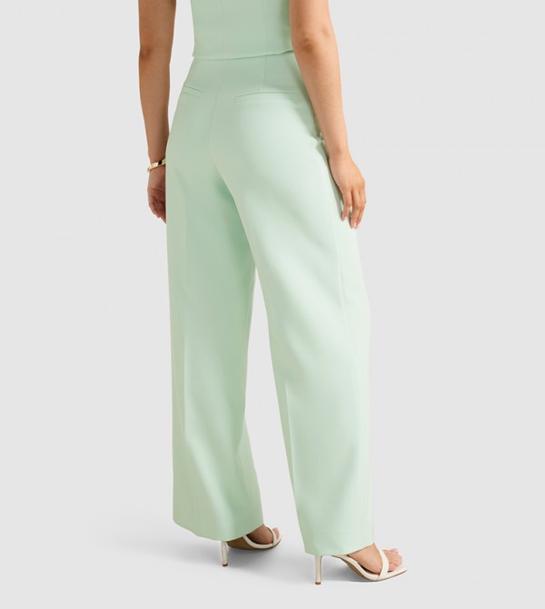 Forever New Forever New - Green Formal Pants