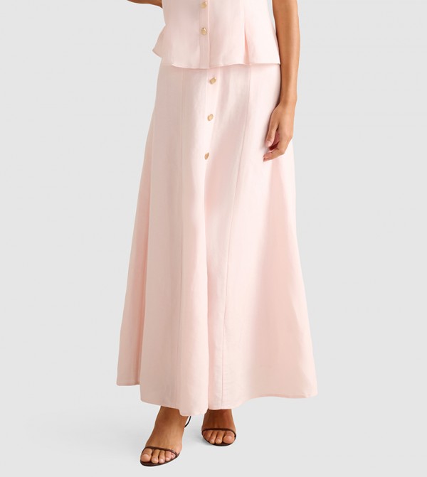 Forever New  Clothing - Pink Maxi Skirts