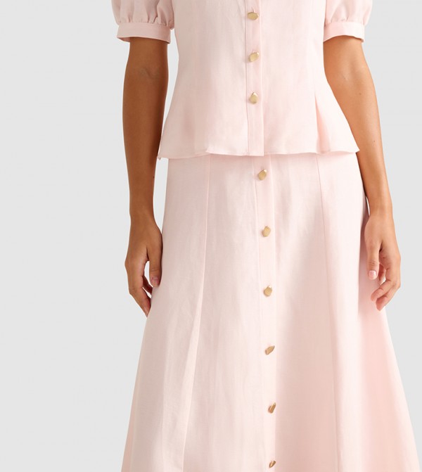 Forever New  Clothing - Pink Maxi Skirts