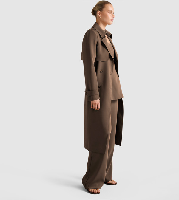 Forever New Forever New - Brown Overcoats