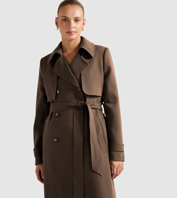 Forever New Forever New - Brown Overcoats