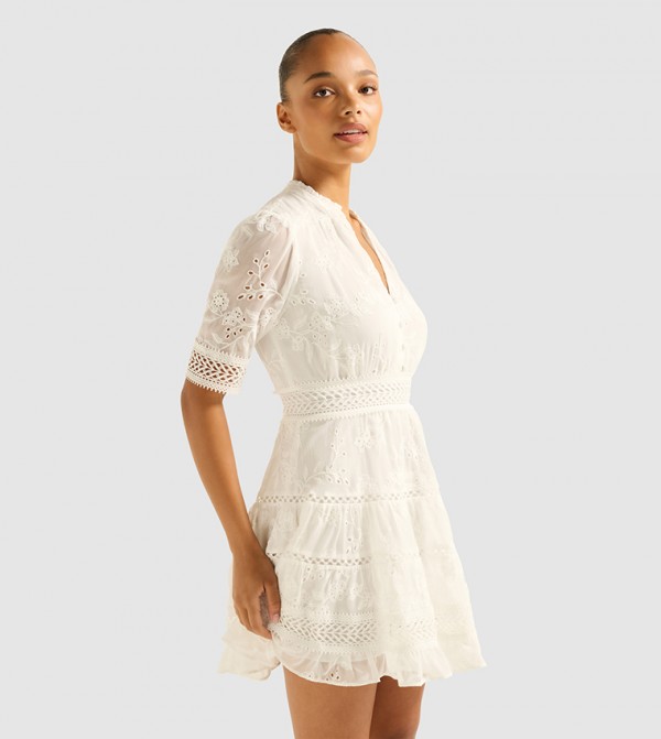 Forever New  Dresses - White Mini Dresses