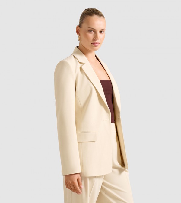 Forever New Forever New - Beige Blazers