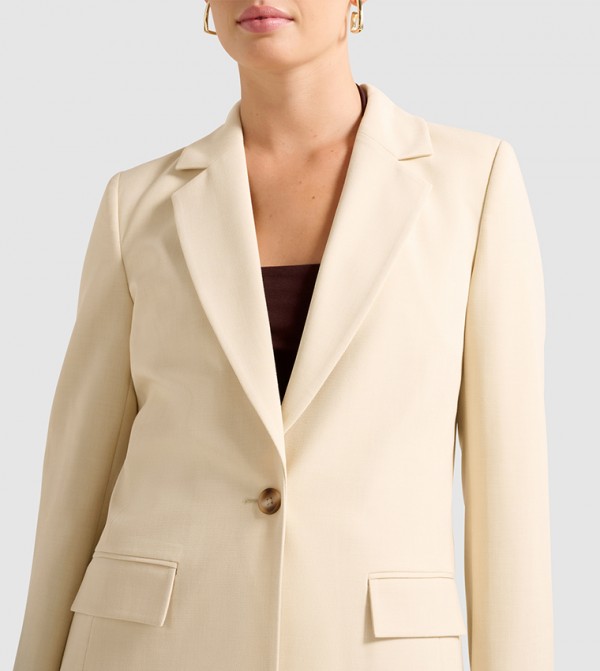 Forever New Forever New - Beige Blazers