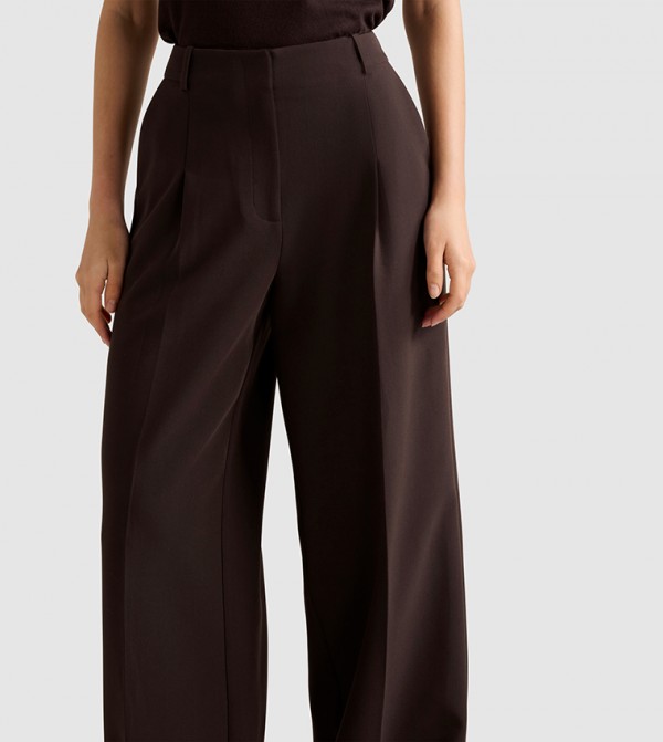 Forever New  Formal Pants - Brown Formal Pants