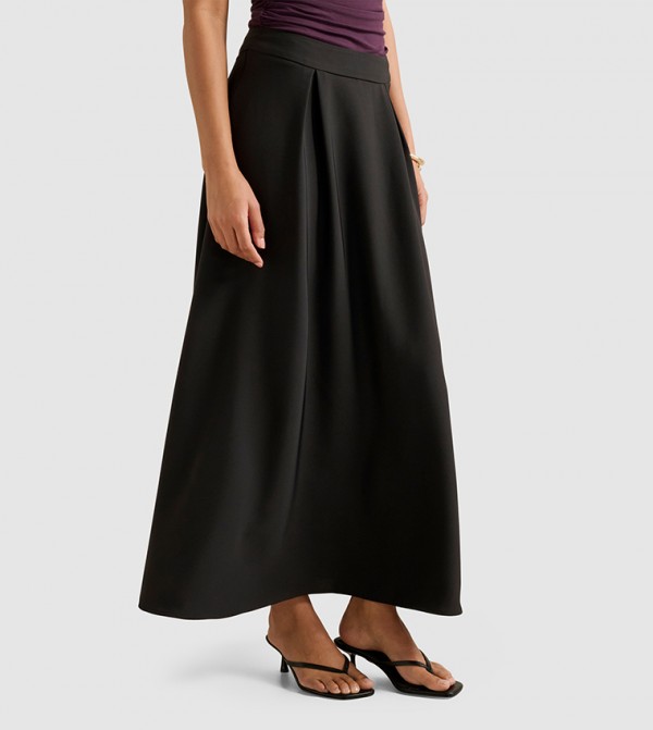 فوريفر نيو  تنانير - أسود Maxi Skirts