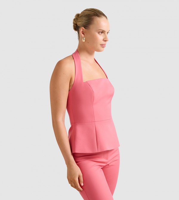 Forever New Forever New - Pink Sleeveless Tops
