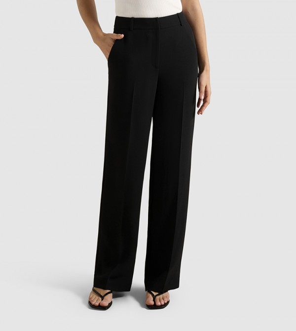 Forever New  Formal Pants - Black Formal Pants