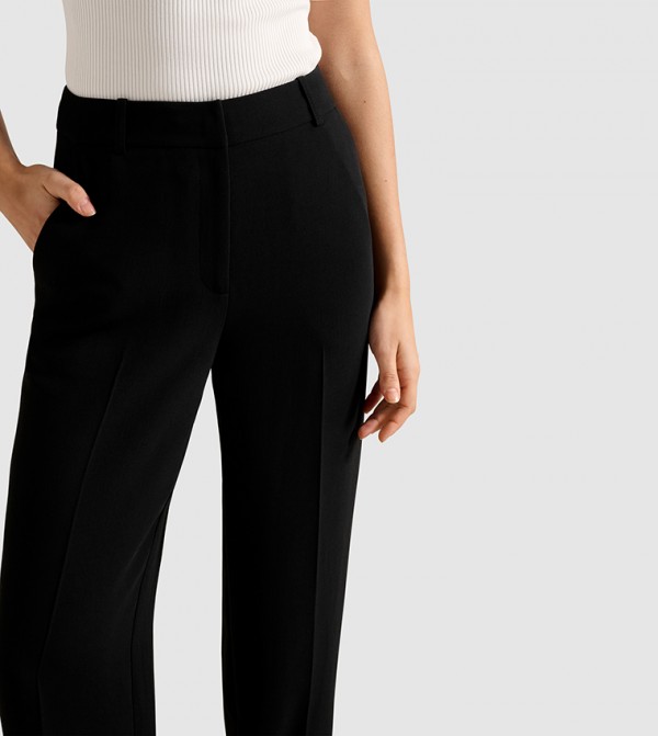 Forever New  Formal Pants - Black Formal Pants