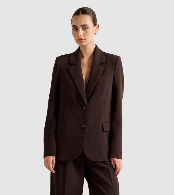 Forever New  Jackets & Coats - Brown Blazers