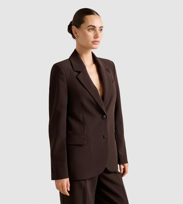 Forever New  Jackets & Coats - Brown Blazers