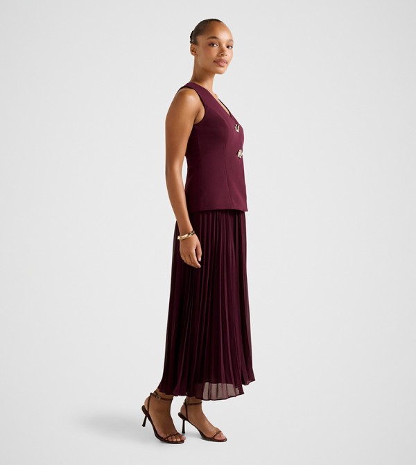 Forever New  Dresses - Purple Midi Dresses