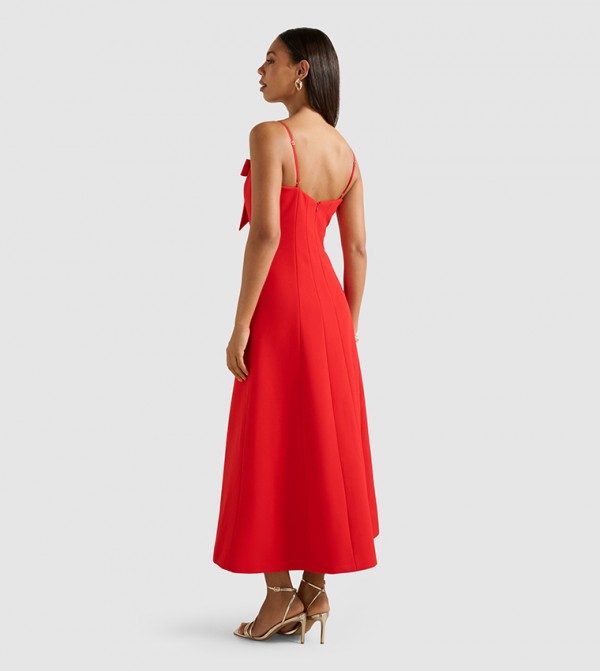 Forever New  Midi Dresses - Red Party Dresses