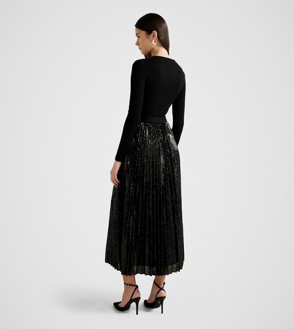 Forever New Dresses - Black Midi Dresses