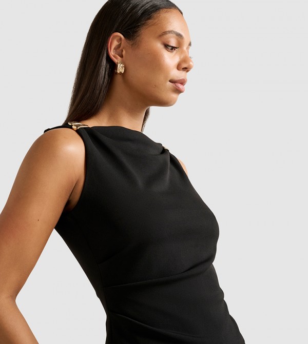 Forever New Forever New - Black Sleeveless Tops