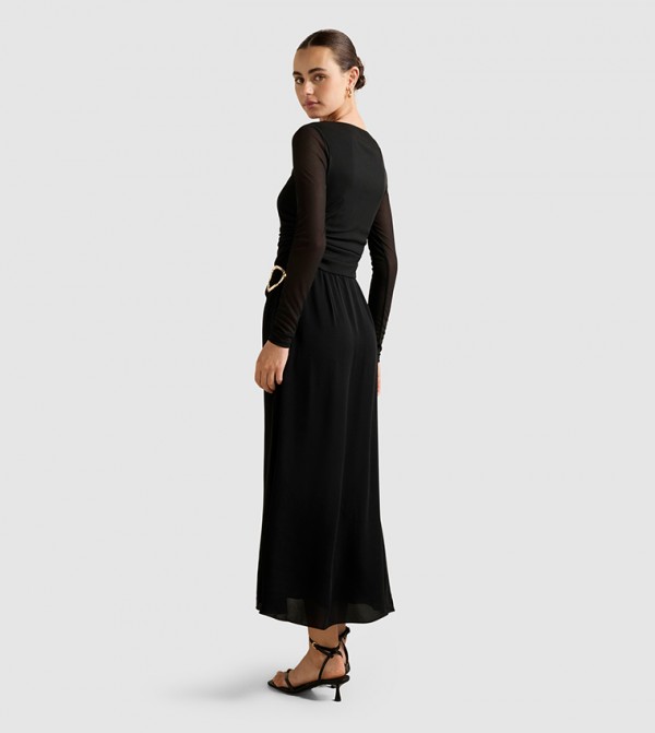 Forever New  Dresses - Black Midi Dresses
