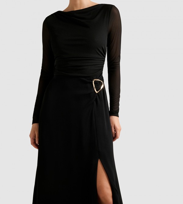 Forever New  Dresses - Black Midi Dresses