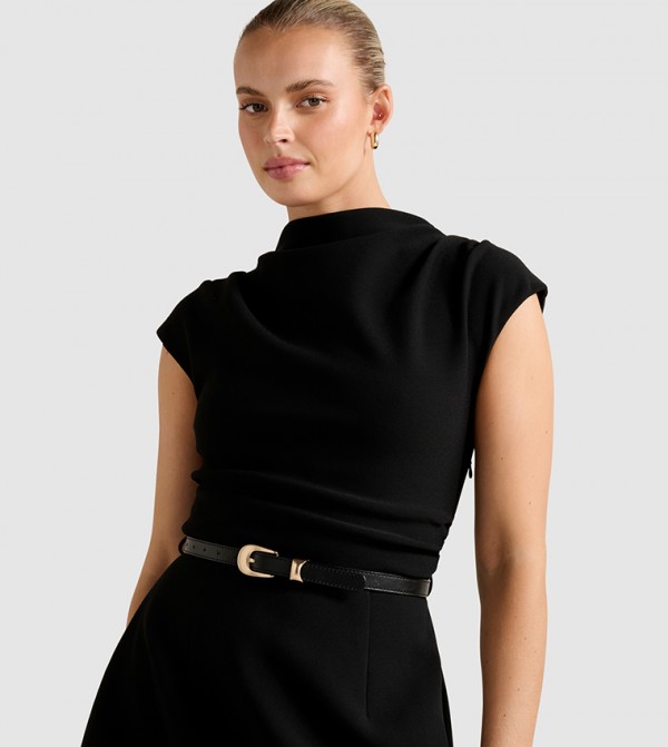 Forever New Dresses - Black Casual Dresses