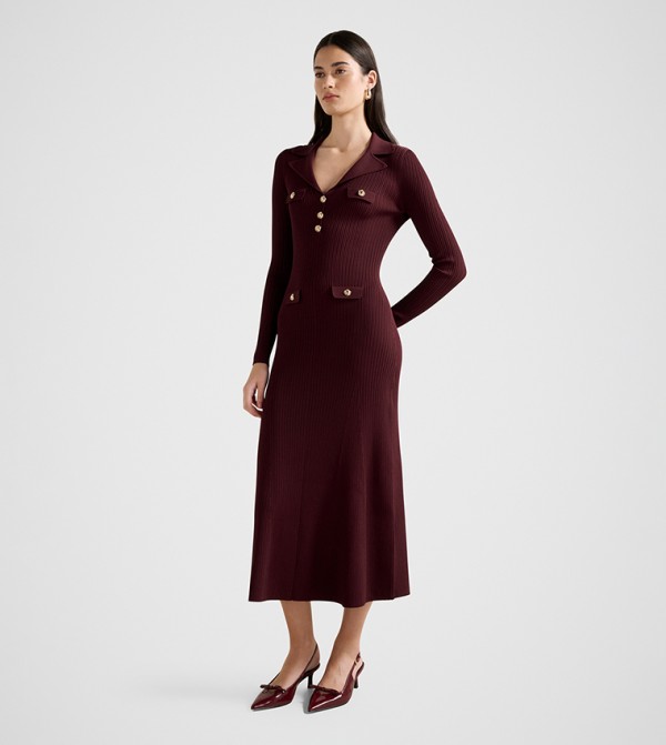 Forever New  Dresses - Red Midi Dresses