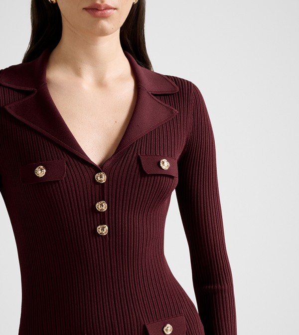 Forever New  Dresses - Red Midi Dresses