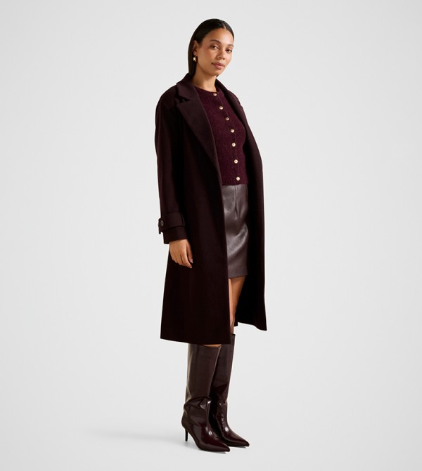 فوريفر نيو جاكيتات ومعاطف - بنفسجي معاطف