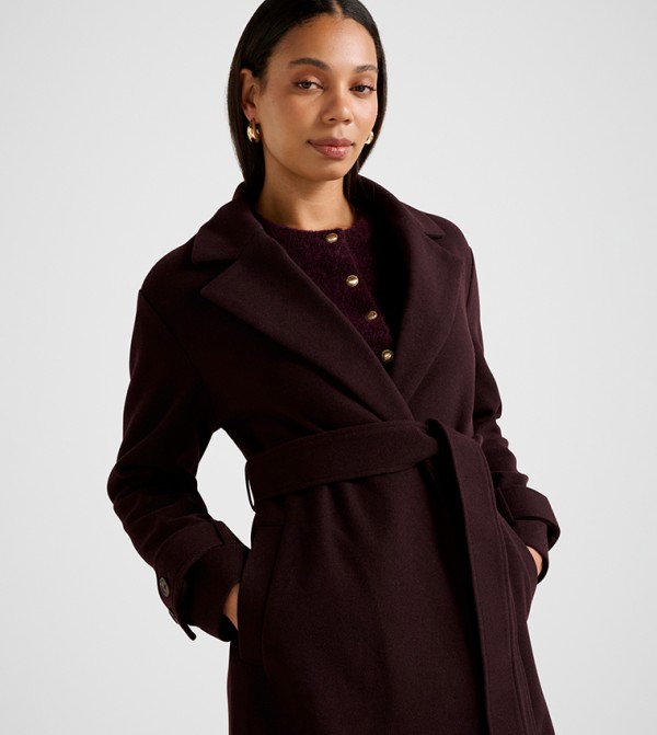 فوريفر نيو جاكيتات ومعاطف - بنفسجي معاطف