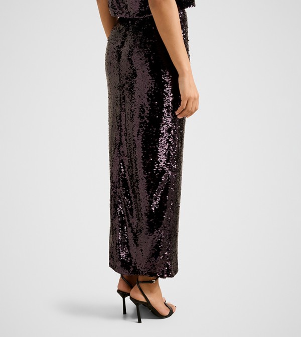 فوريفر نيو - بنفسجي Midi Skirts