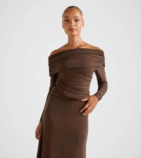 Forever New  Clothing - Brown Casual Tops