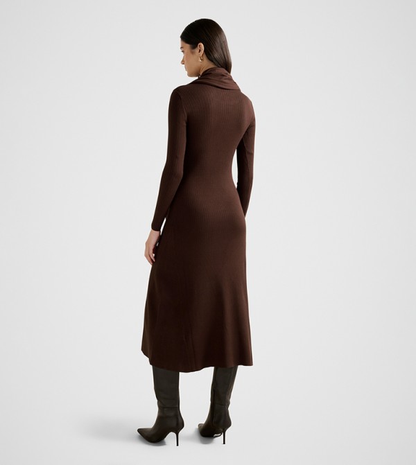 Forever New - Brown Midi Dresses